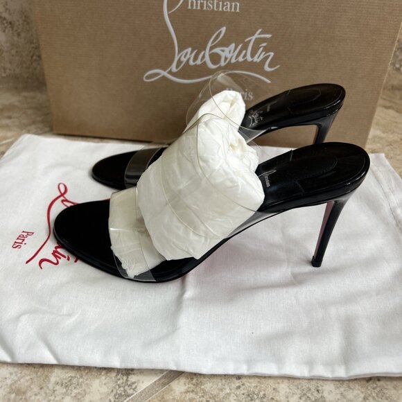 Christian Louboutin Shoes - Christian Louboutin Just Nothing 85 mm Mules